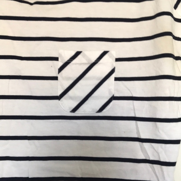 Tommy black and white stripe t shirt - Picture 3 of 3